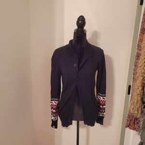 Drop Dead winter sleeve cardigan